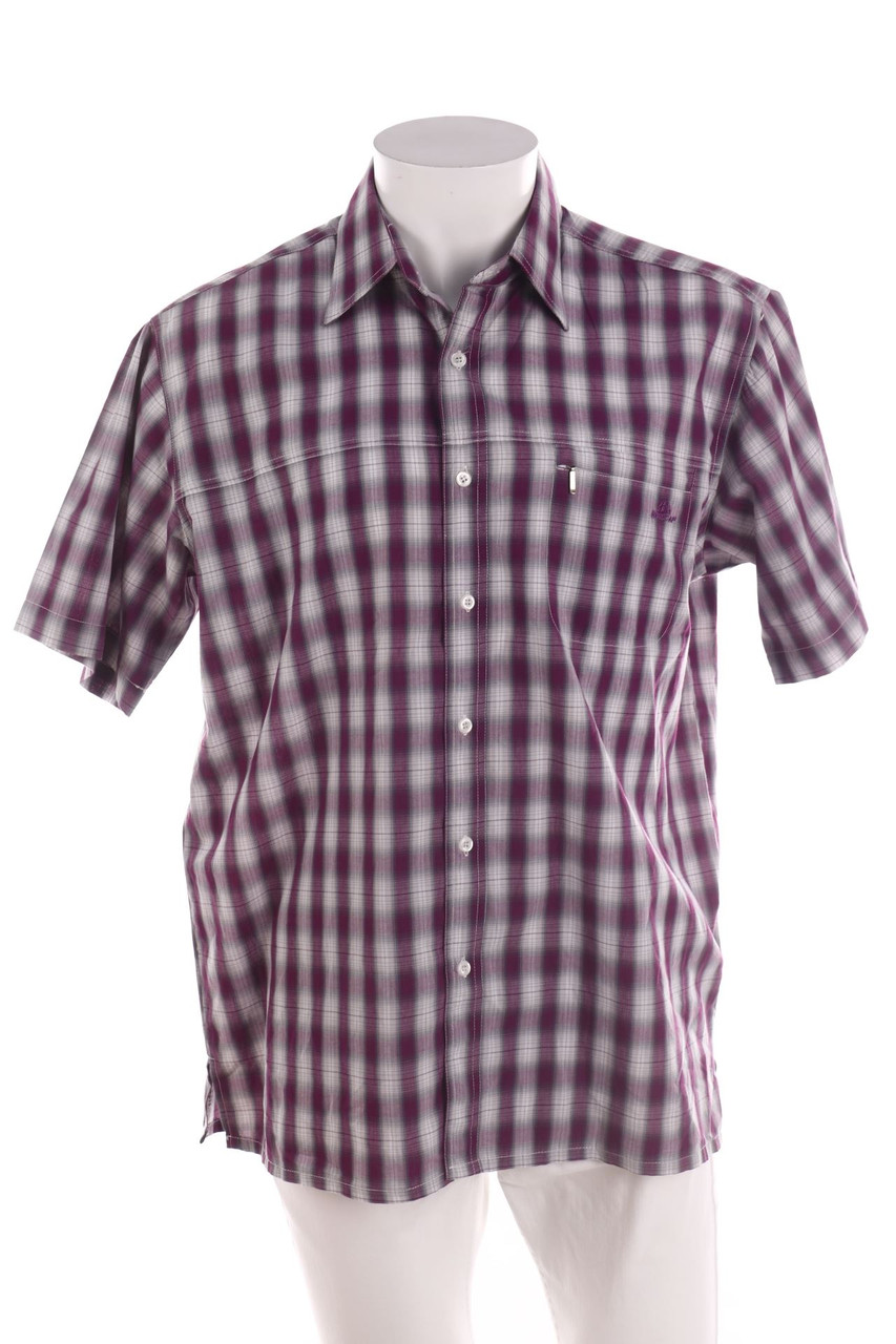 NORDCAP - Kurzarm-Hemd mit Karo-Muster - L