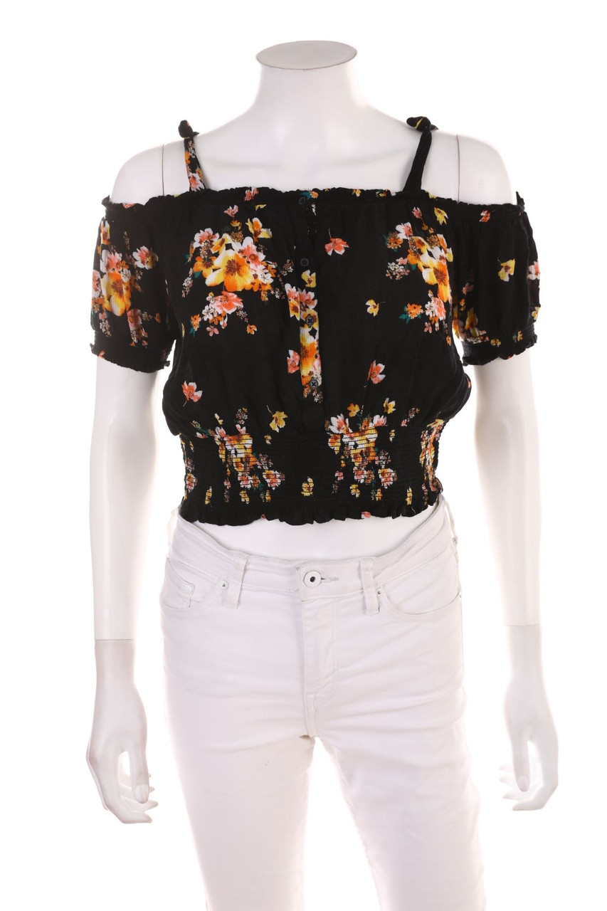 TALLY WEiJL - Kurzarm-Bluse - L