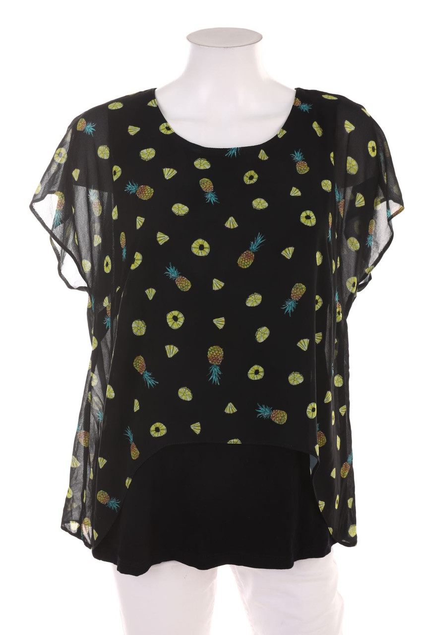 PURE FASHION - Kurzarm-Bluse - L