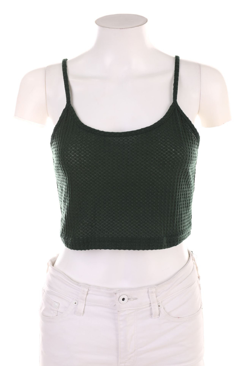 Ohne Label - Basic-Crop-Top - L