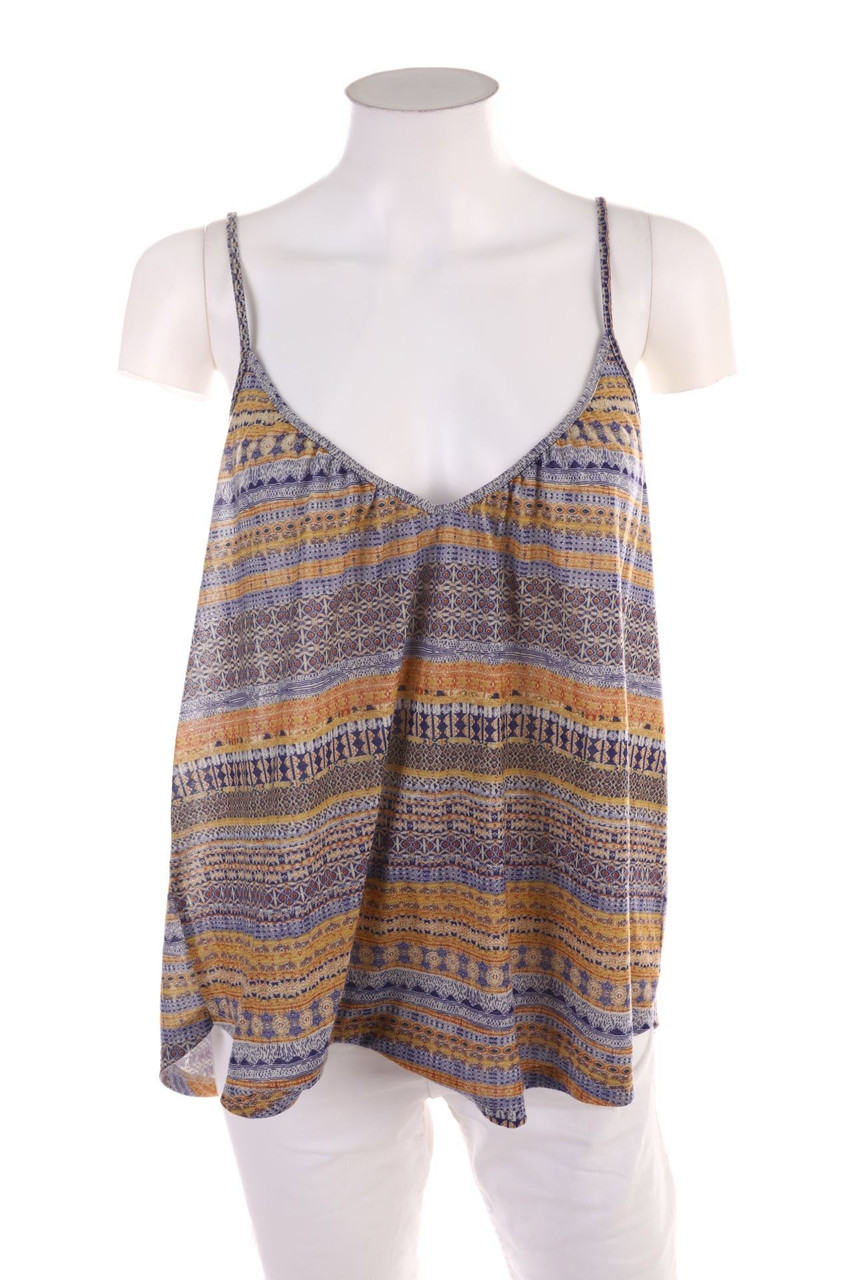 Ohne Label - Top mit Ethno-Print - XL