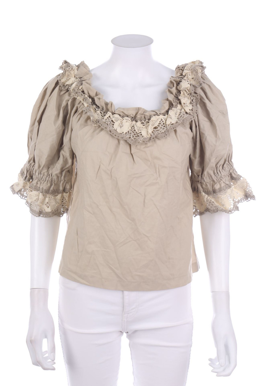 SECONDHAND - Kurzarm-Bluse - M