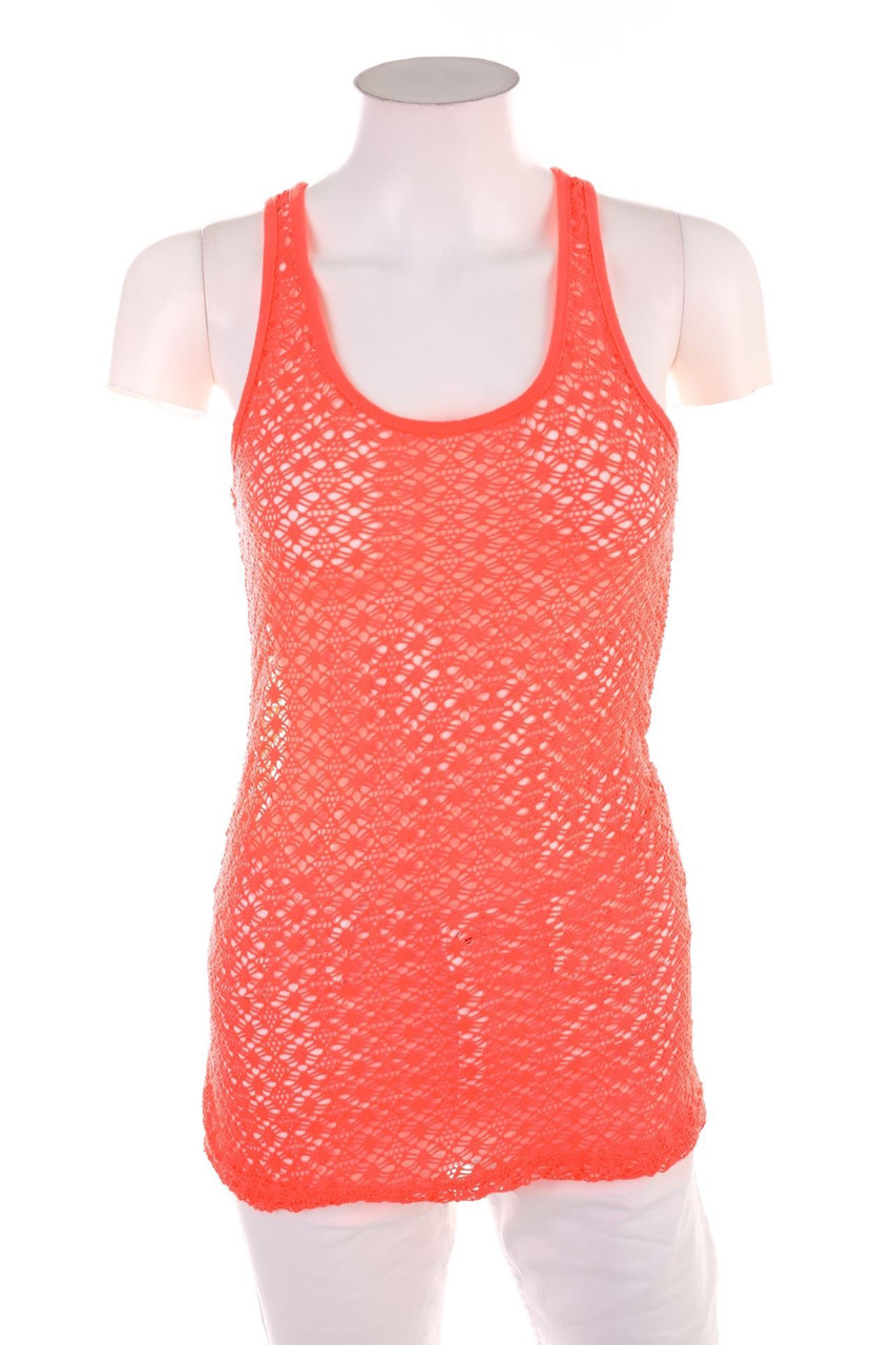 Ohne Label - Tanktop aus Lochspitze - XS