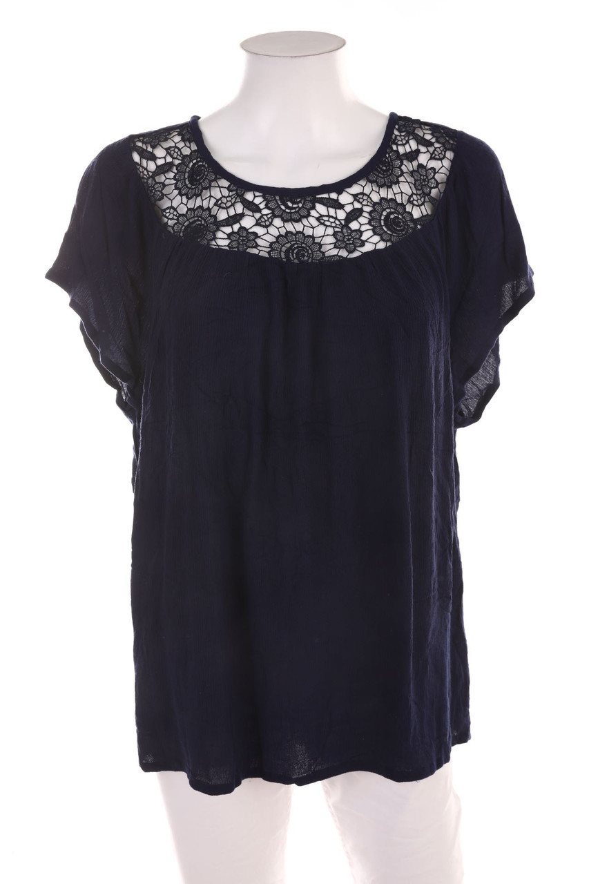 BODYFLIRT - Kurzarm-Bluse - 3XL