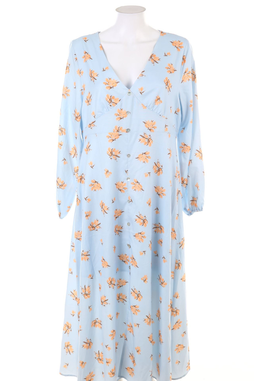 SHEIN - Midikleid mit Blumen-Print - XL