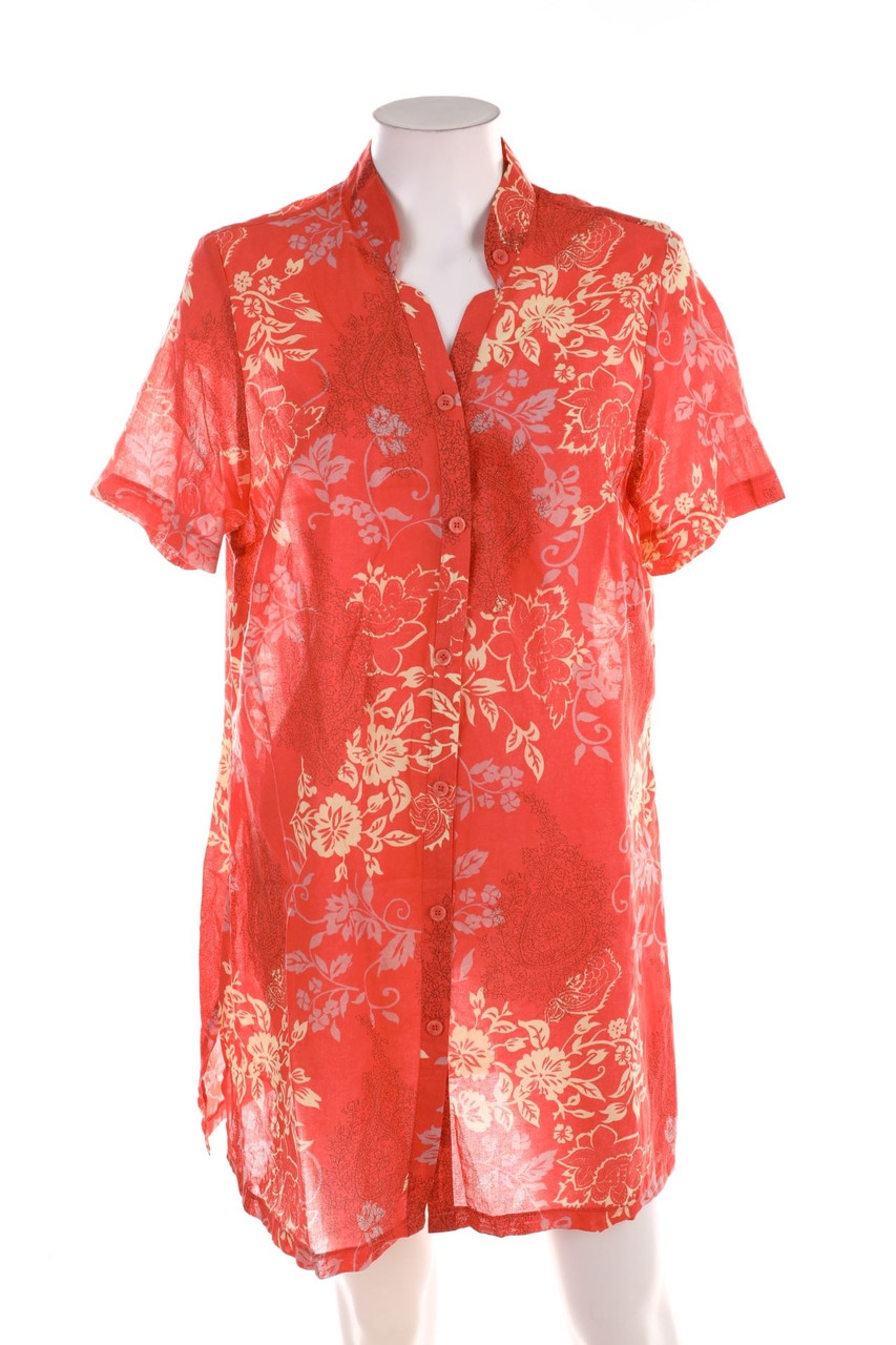 SECONDHAND - Hemd-Bluse mit kurzem Ärmel - 46