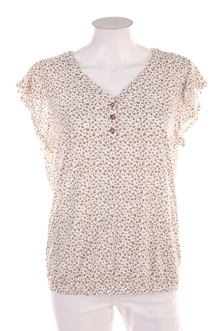 Ohne Label - Kurzarm-Shirt - L