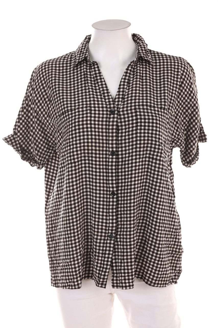 BODYFLIRT - Kurzarm-Bluse - L