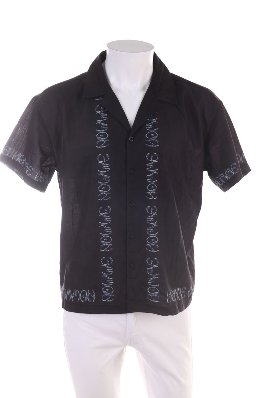 boohooMAN - Kurzarm-Hemd - S