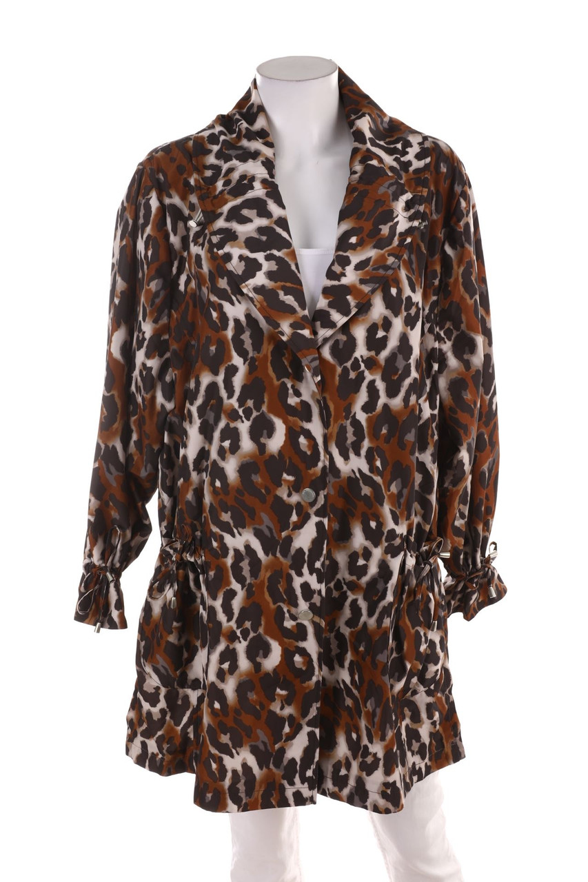 Pfeffinger - Blazer-Mantel mit Leo-Print - 50