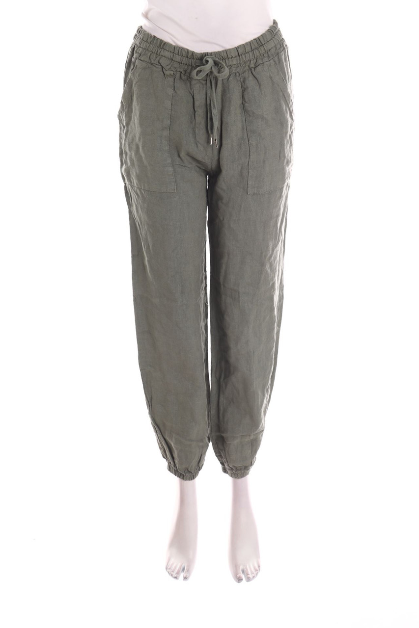 SECONDHAND - Leinenhose - S