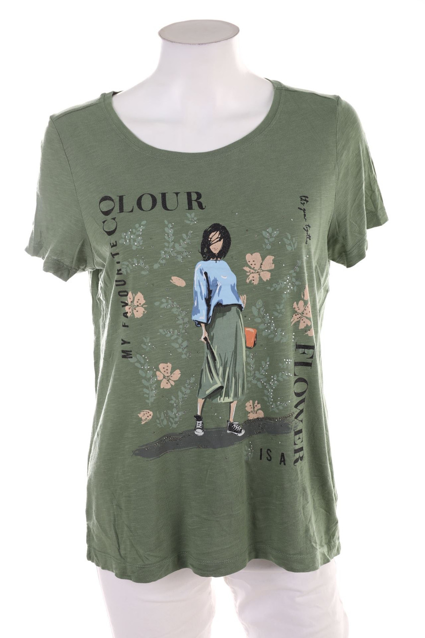 Street One - Kurzarm-Shirt - M