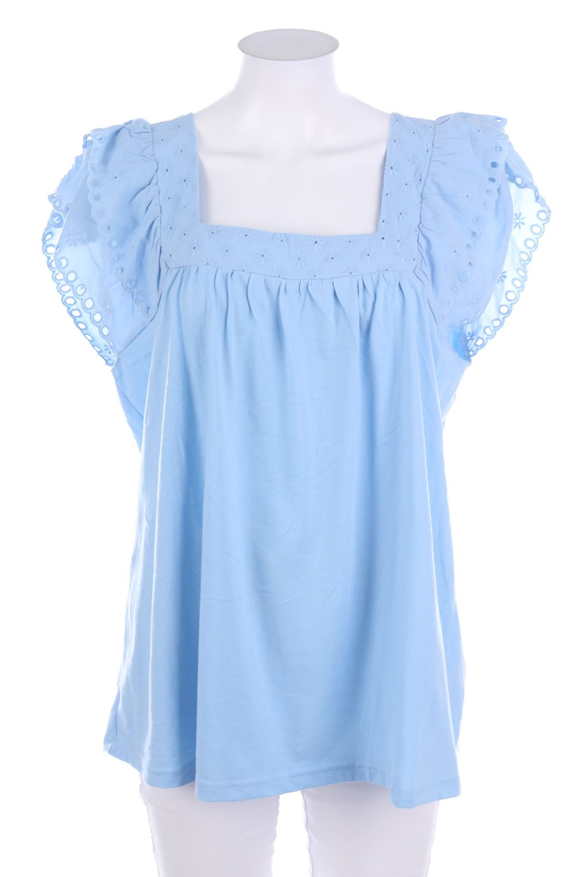 WOMEN essentials by Tchibo - Kurzarm-Bluse - 2XL