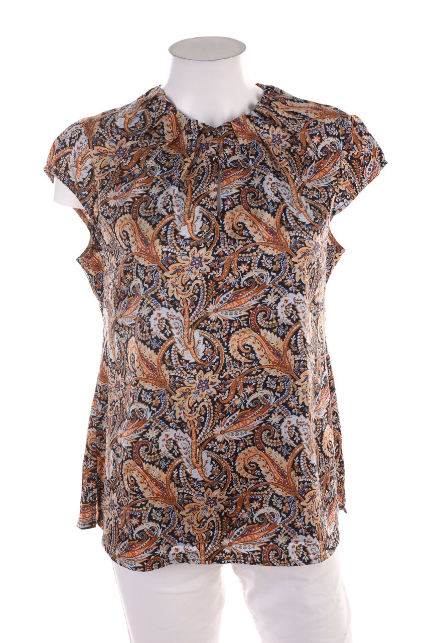 comma - Kurzarm-Bluse - M