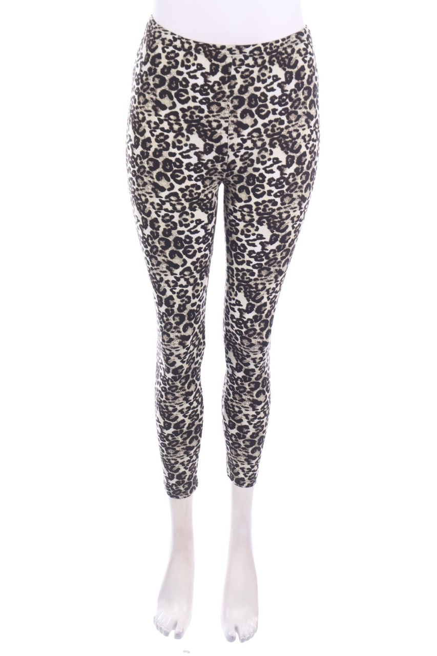 okay - Leggings mit Animal-Print - M
