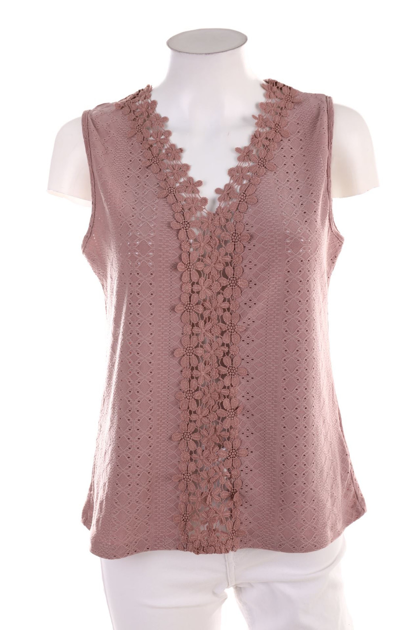 SHEIN - Top aus Lochspitze - M