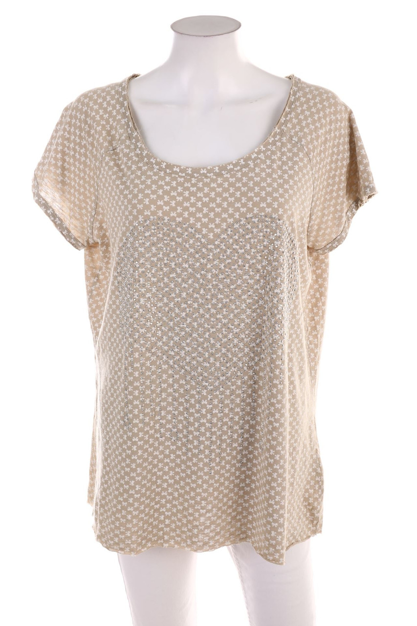 Laura Torelli - Kurzarm-Bluse - L