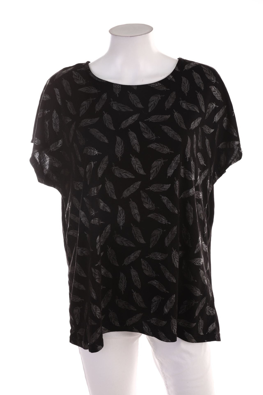 Janina - Kurzarm-Shirt mit Muster - 2XL