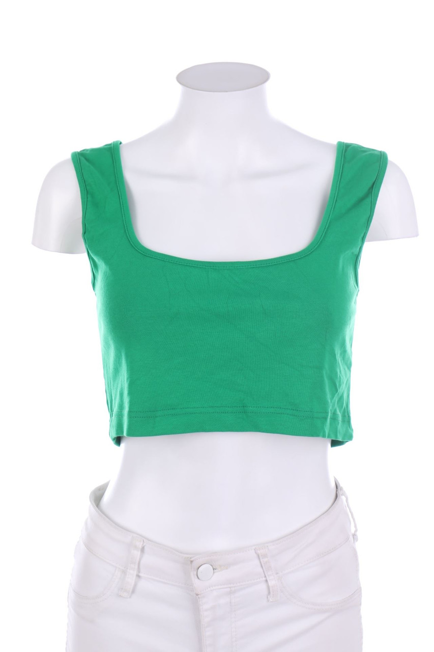 SECONDHAND - Basic-Crop-Top - L
