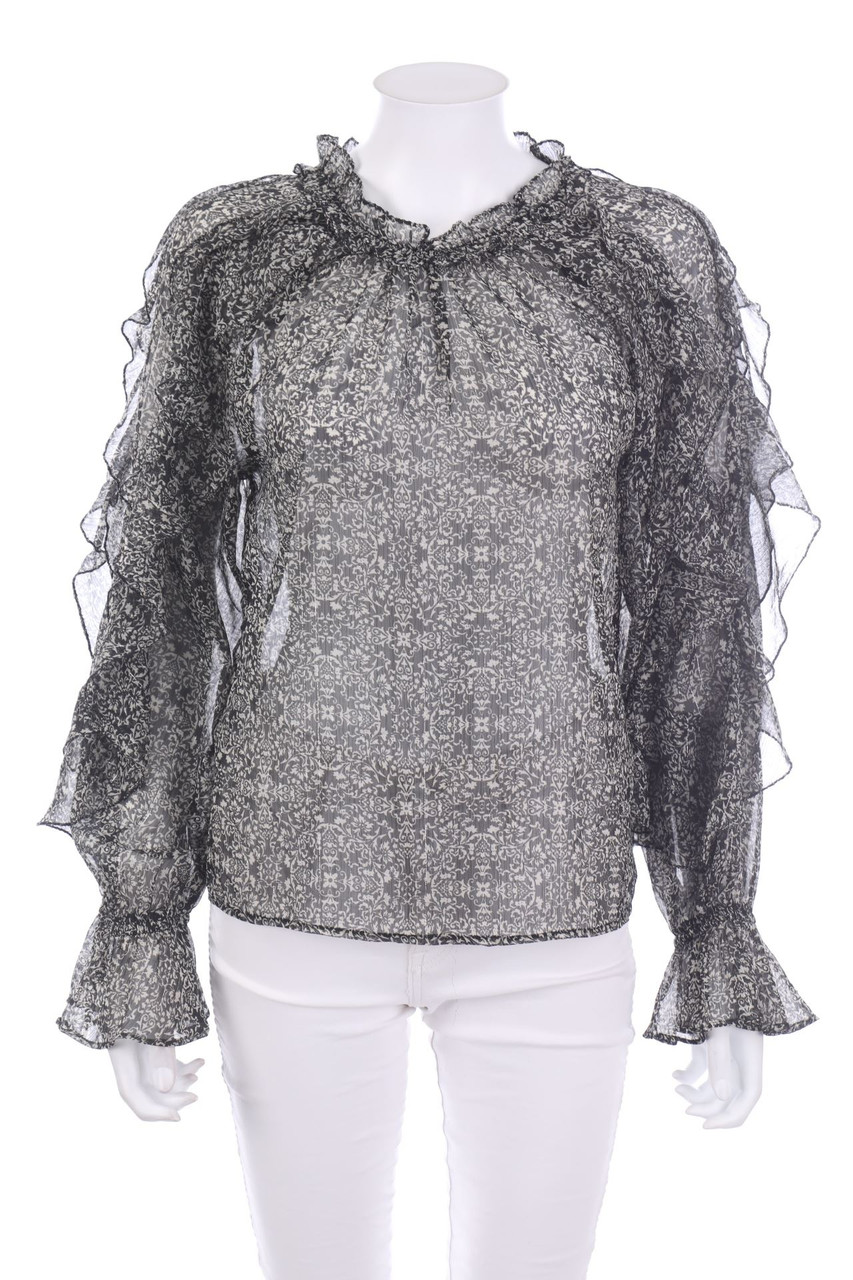 MANGO - Bluse mit Print - XS