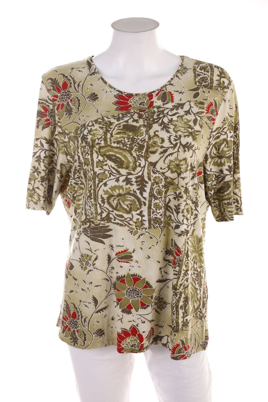 Betty Barclay - Kurzarm-Shirt mit Blumen-Print - D 42