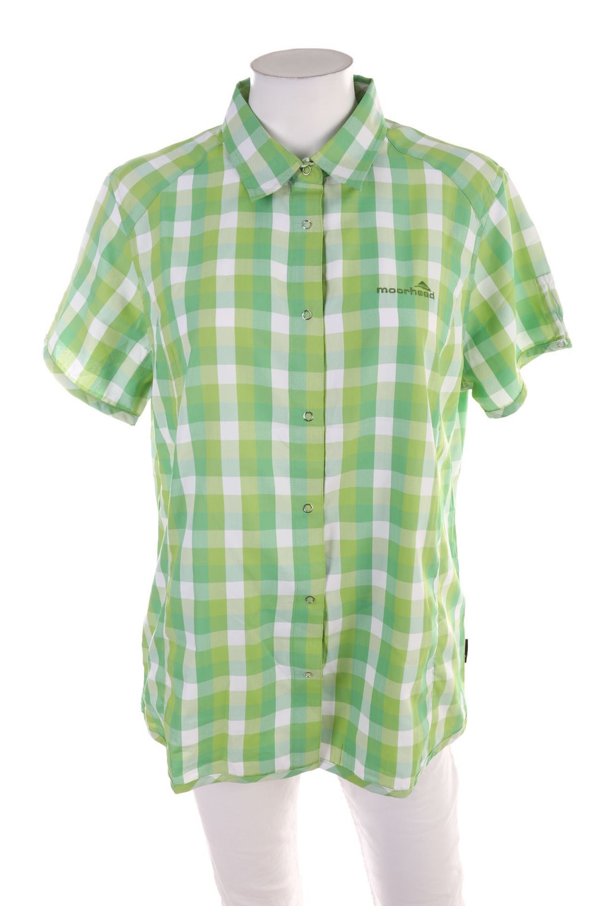 moorhead - Karo-Hemd-Bluse mit kurzem Ärmel - D 46