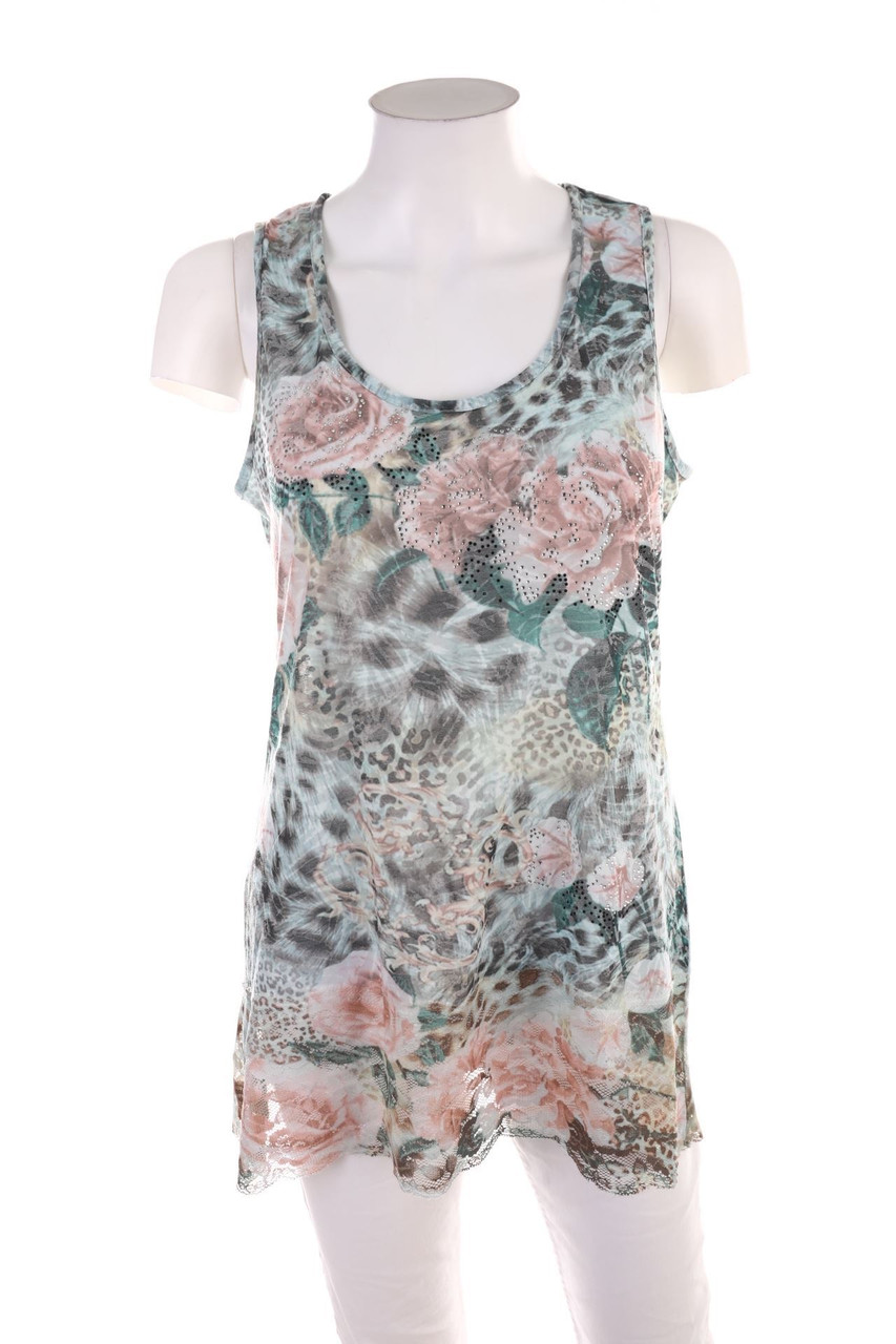 Ohne Label - Top mit Muster - D 40