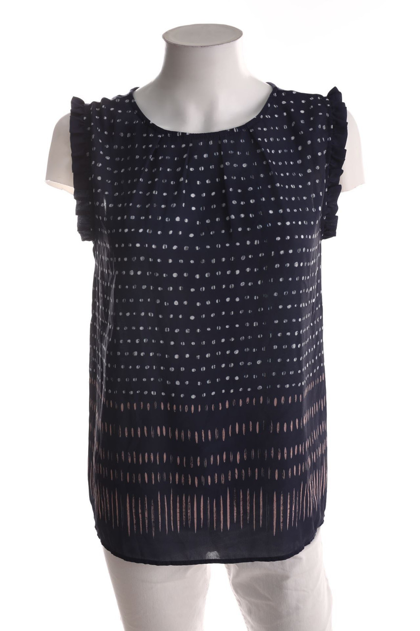 Ohne Label - Blusentop mit Punkten - D 42