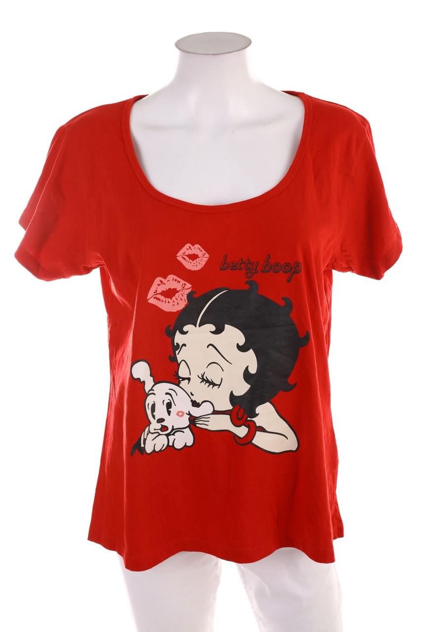 Betty Boop - Kurzarm-Shirt - L