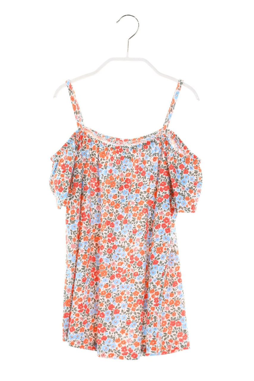 C&A - Cold-Shoulder-Bluse mit Blumen-Print - 146
