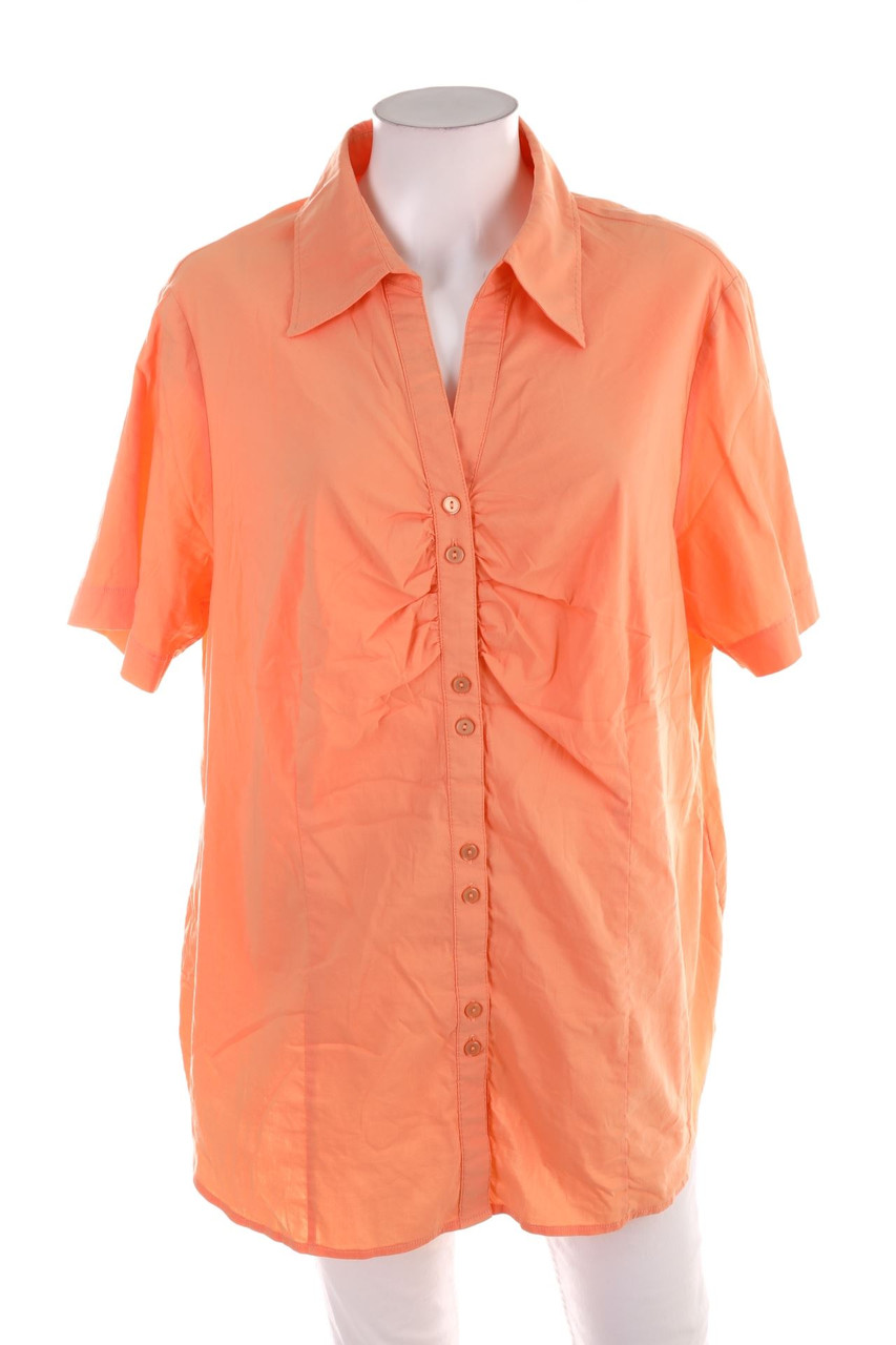 Ulla Popken - Hemd-Bluse mit kurzem Ärmel - 50