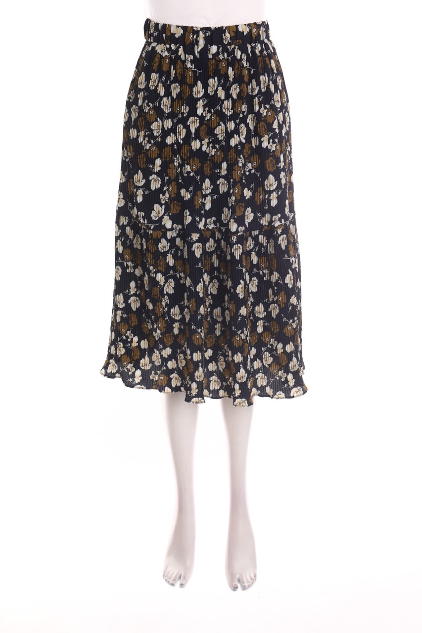 SECONDHAND - Midi-Plissé-Rock - M