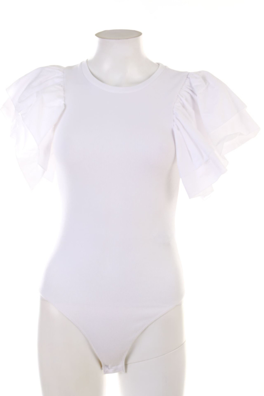 ZARA - Body mit Volants - S