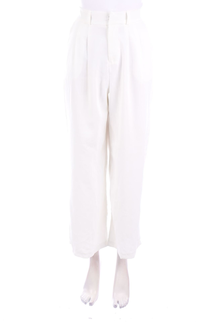 Ohne Label - Bundfaltenhose - M