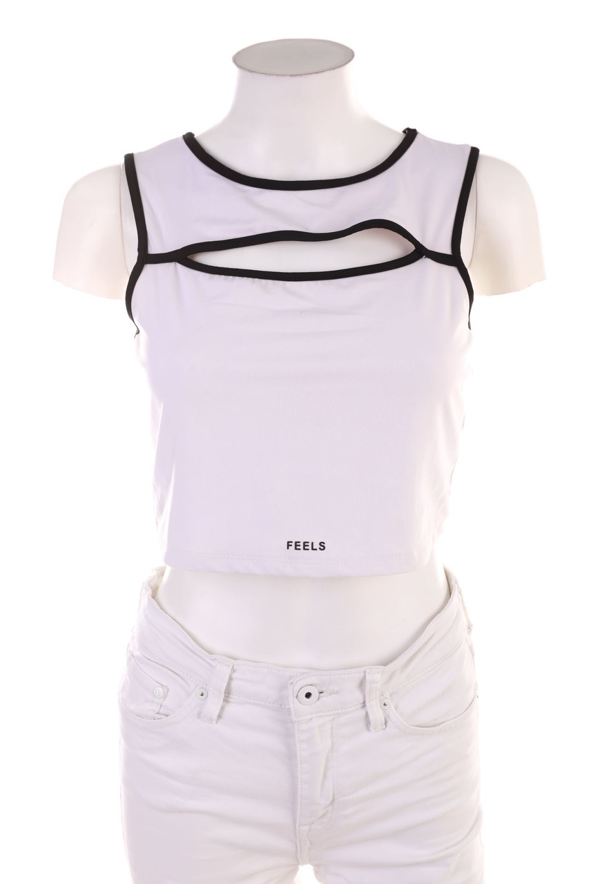 TALLY WEiJL - Crop-Top mit Cut-out - M