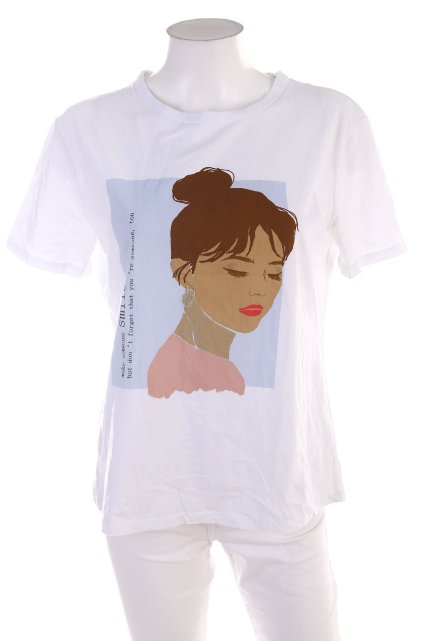 orsay - Kurzarm-Shirt mit Print - D 42