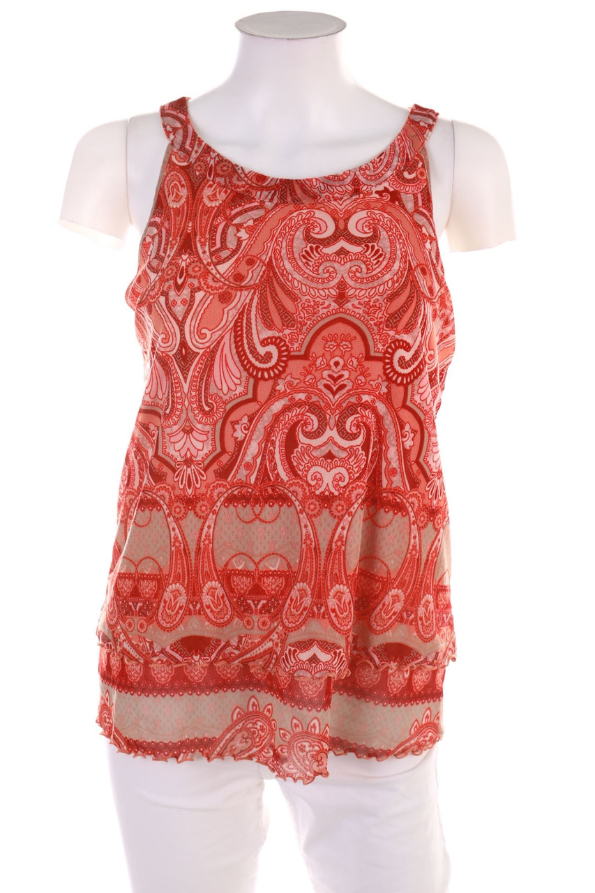 Ohne Label - Top mit Muster - D 38