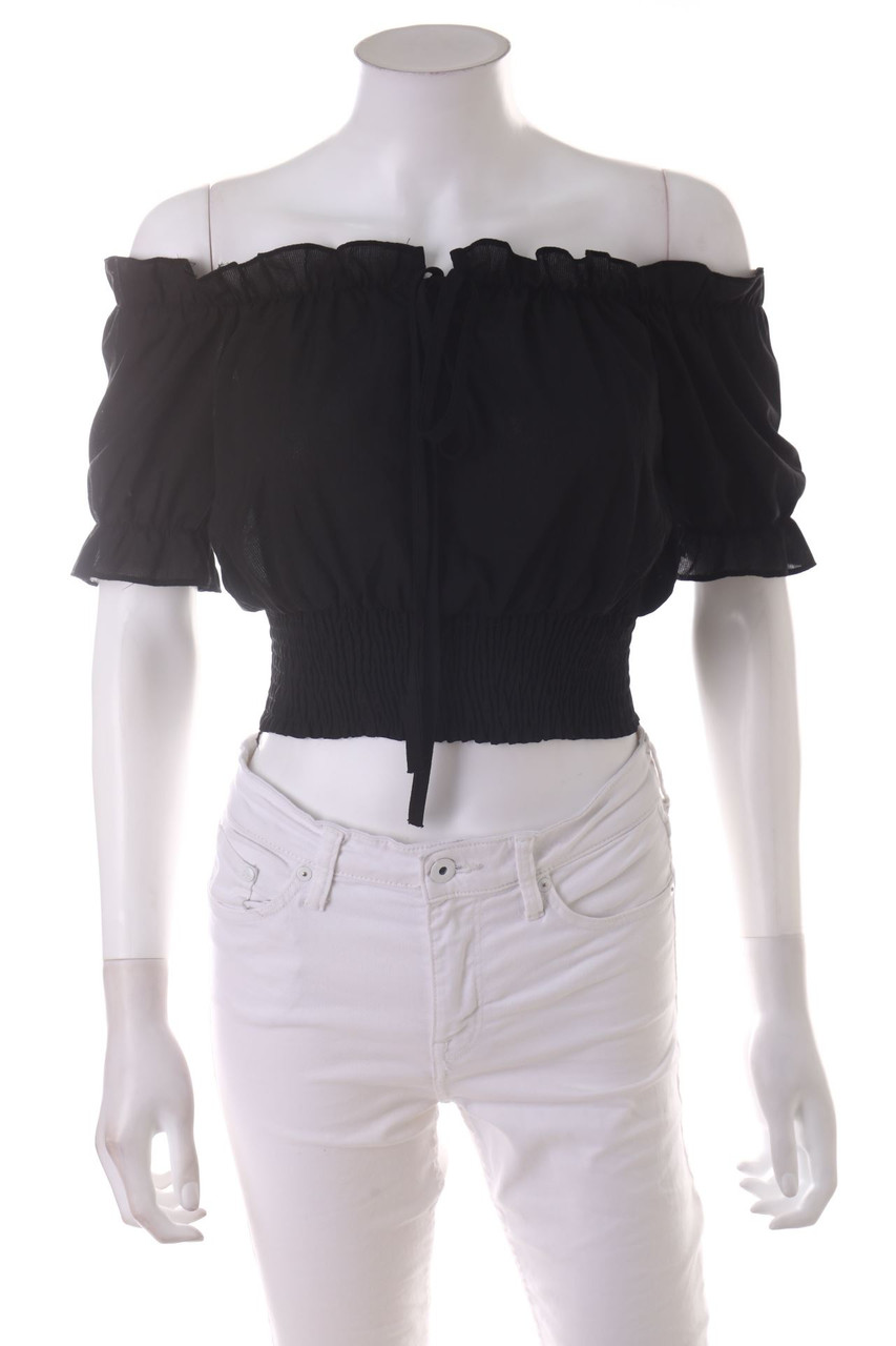 SECONDHAND - Cropped-Carmen-Bluse - D 32-34