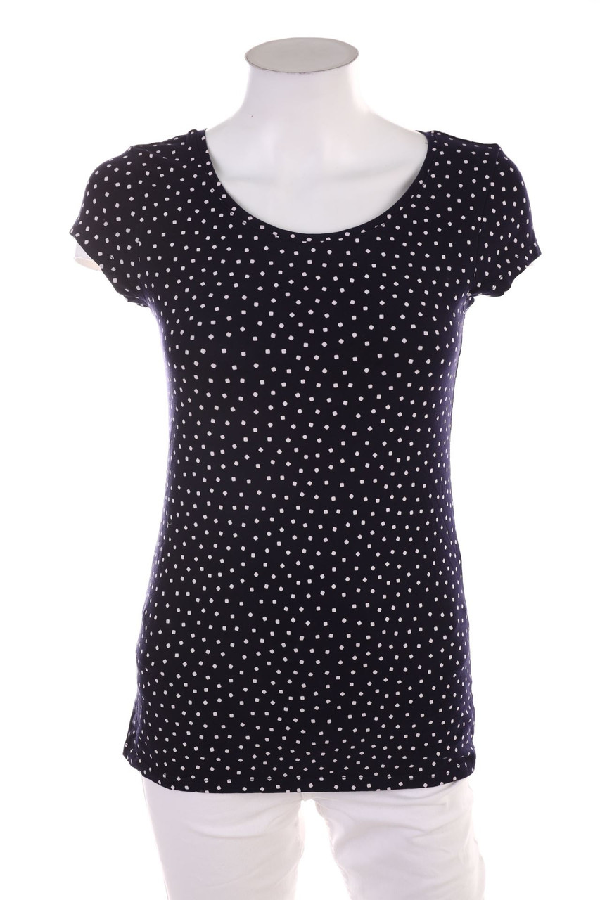 C&A - Kurzarm-Shirt mit Pünktchen - M