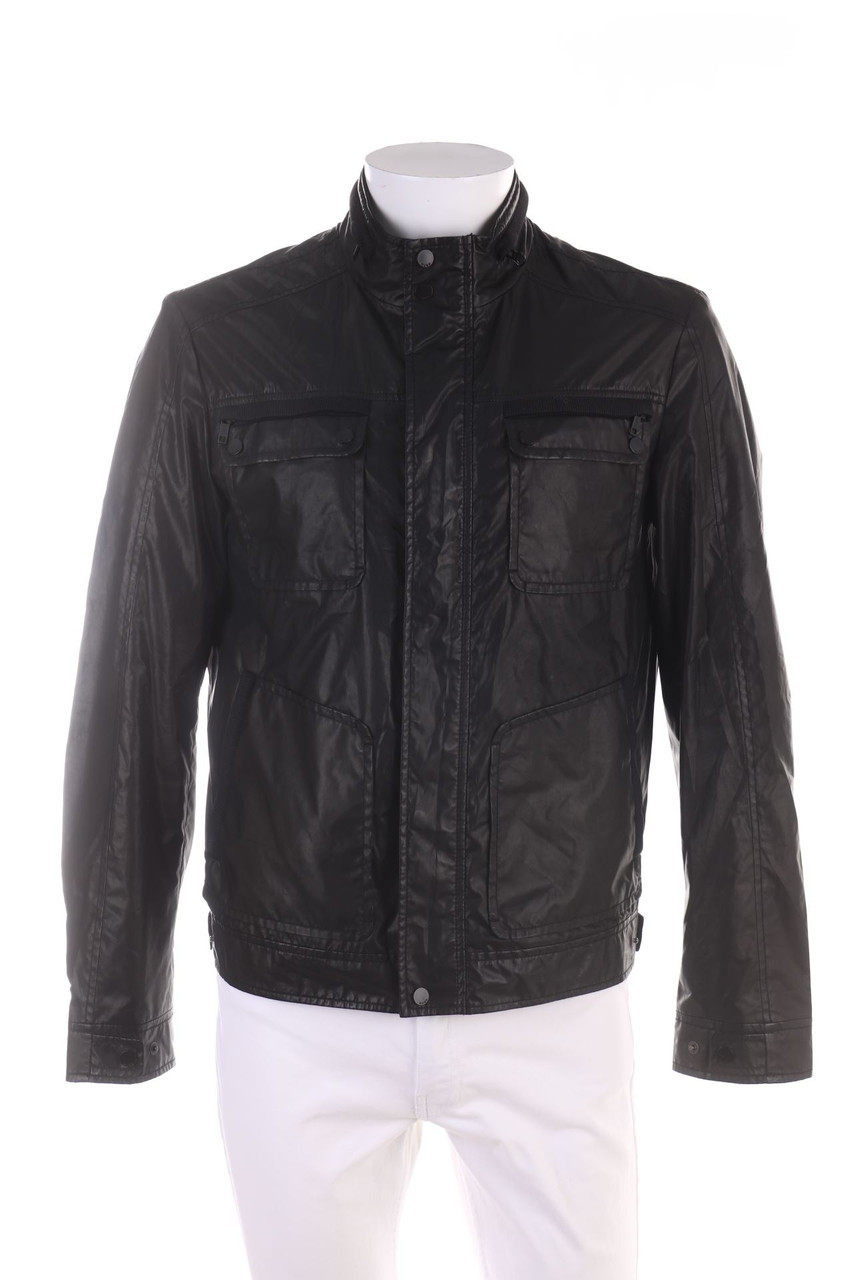 HUGO BOSS - Kunstleder-Jacke - M