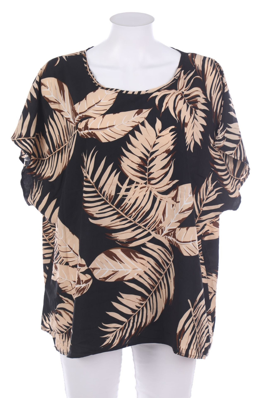 SHEIN - Kurzarm-Bluse - 3XL