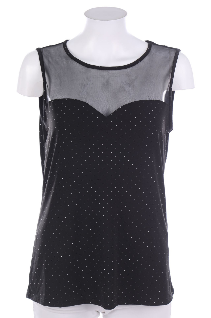 Laura Torelli - Top mit Strass-Steinen - M