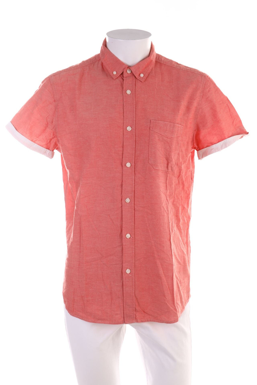 C&A - Kurzarm-Hemd mit Button-down-Kragen - L