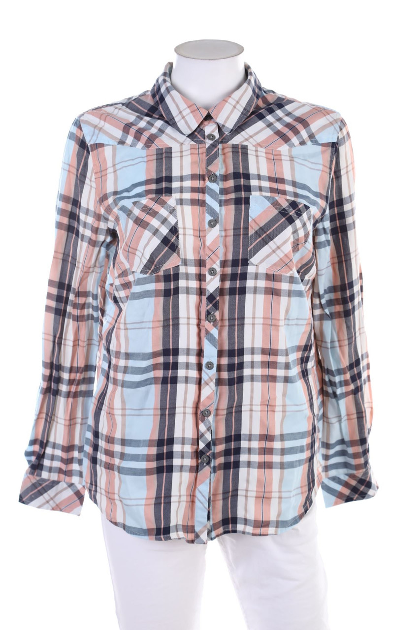 COLLECTION L. - Karo-Hemd-Bluse - XL