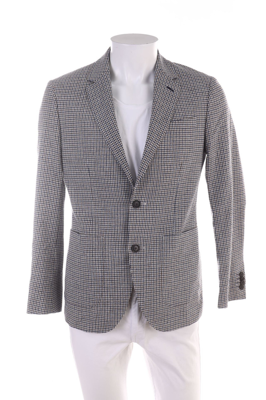 T.M. Lewin - Karo-Sakko mit Knöpfen - M