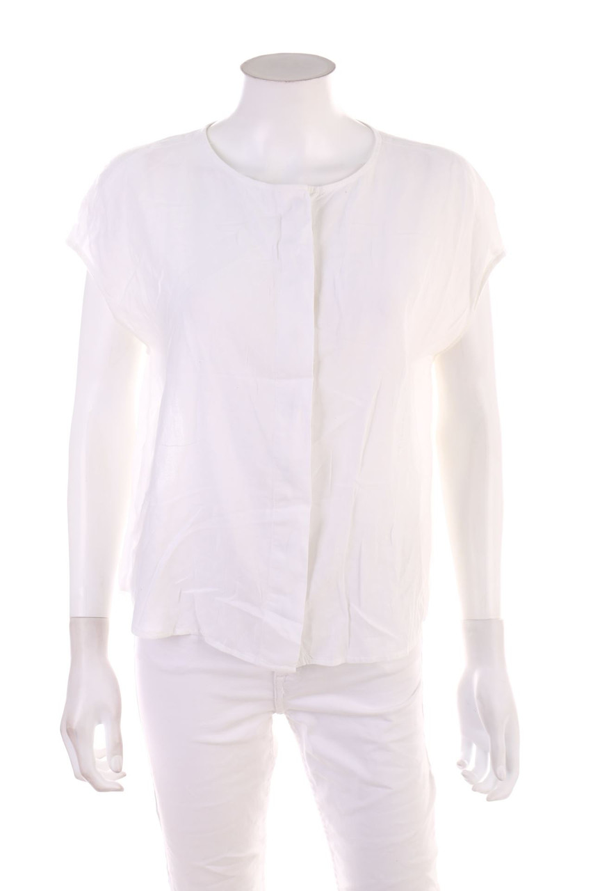 MANGO - Kurzarm-Bluse - S