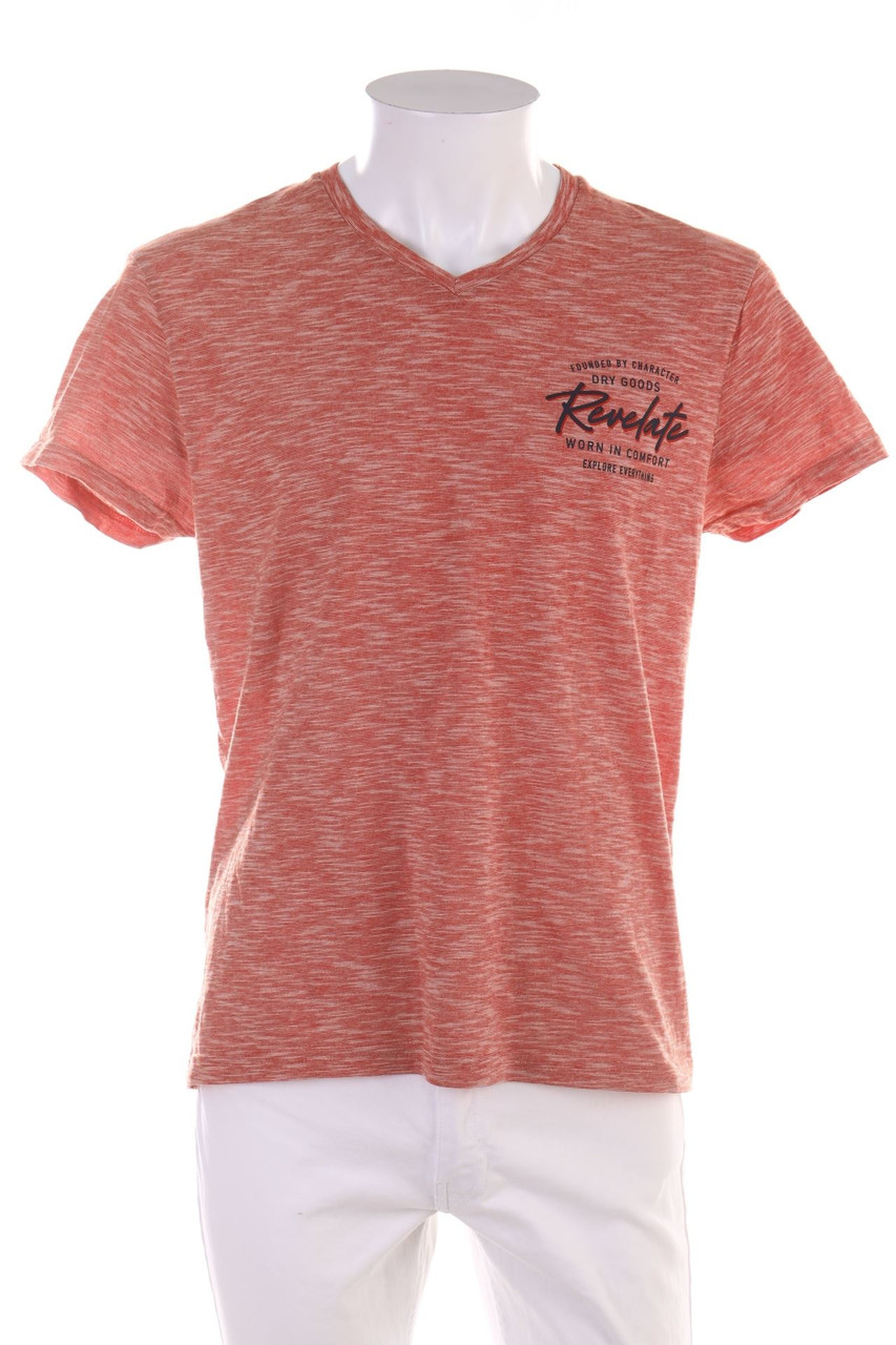 C&A - T-Shirt mit V-Neck - M