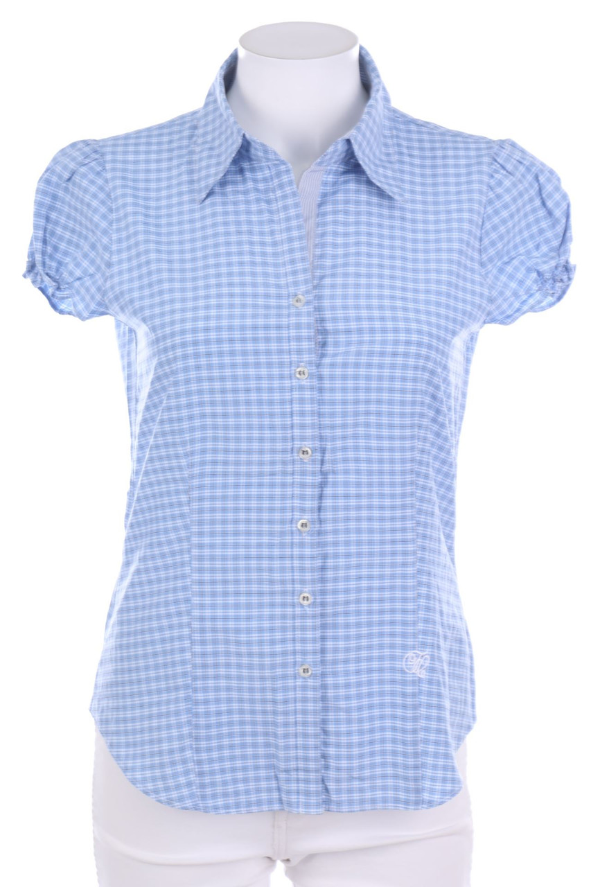 TAIFUN - Kurzarm-Bluse - XS