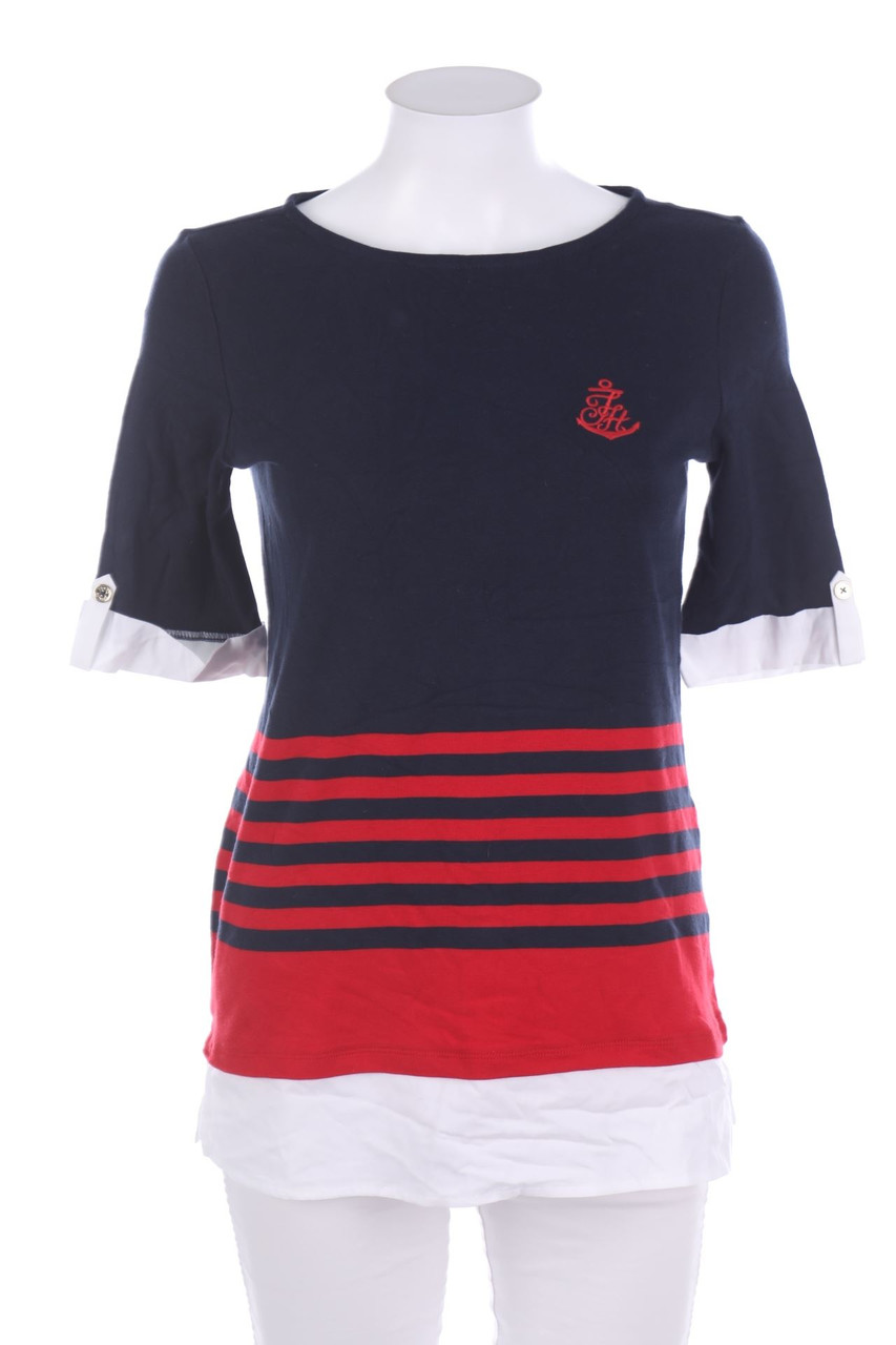 TOMMY HILFIGER - Kurzarm-Bluse - XS