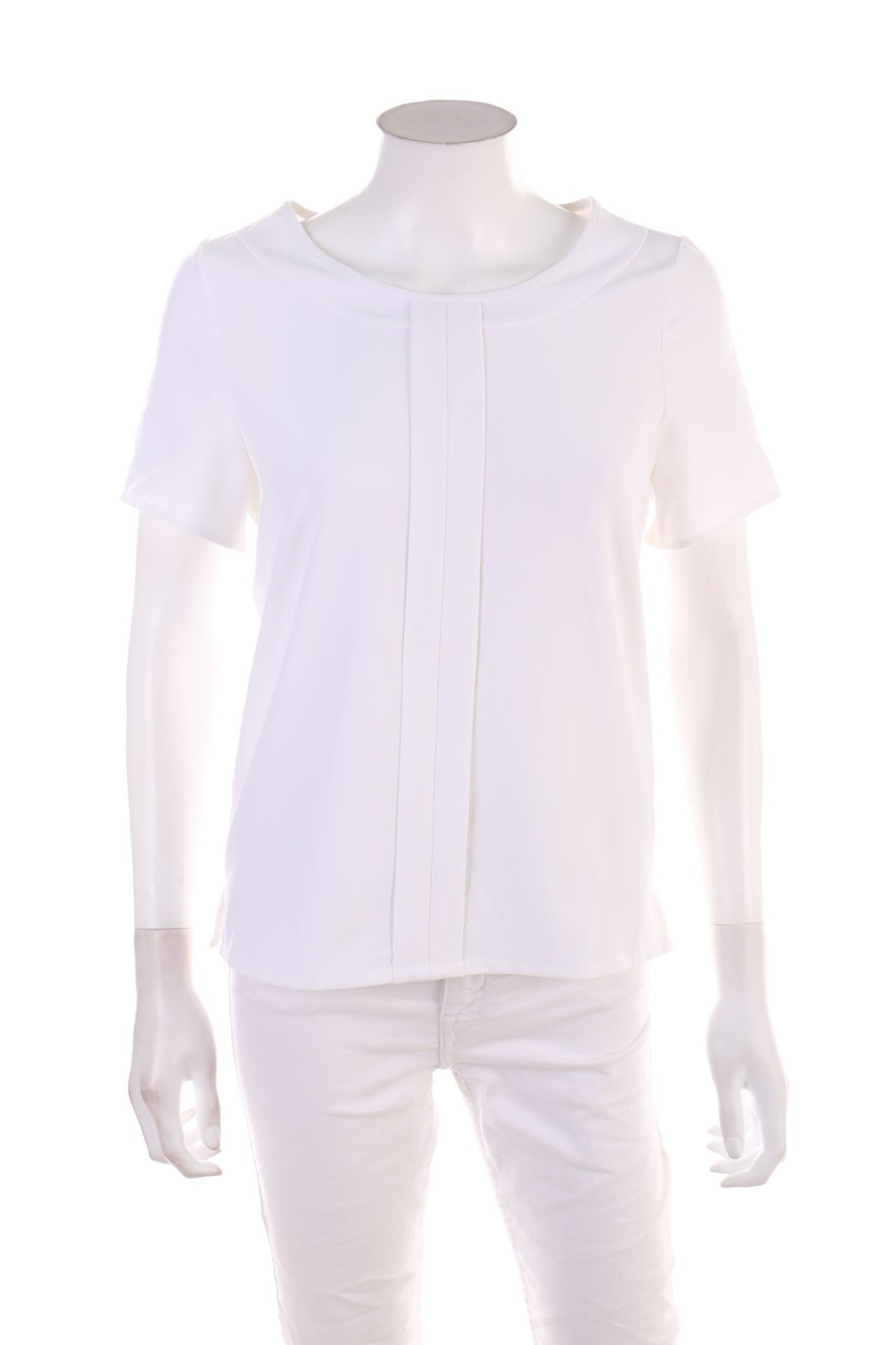 Ohne Label - Kurzarm-Bluse - S